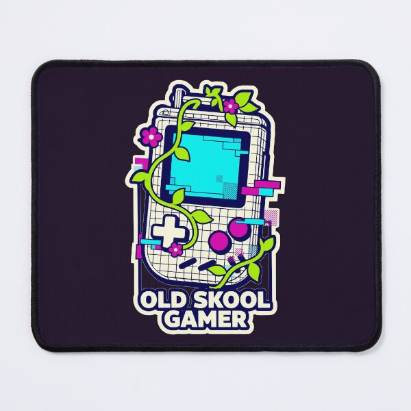 Item preview, Retro Glitch Vintage 90s Handheld Console Old Skool Gamer designed and sold by KungPowUnicorn.
