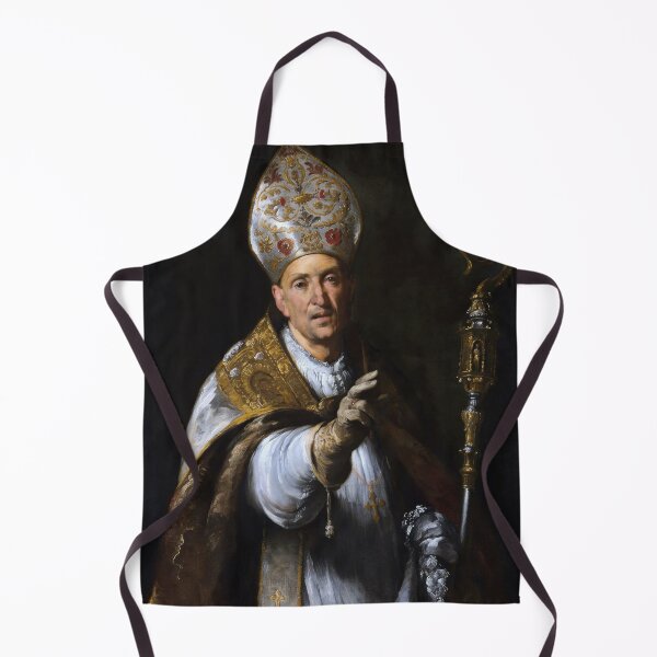 Item preview, St. Gerardo Sagredo, Bishop of Csanád by Bernardo Strozzi designed and sold by The Breathing Paint.