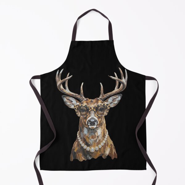 Item preview, Glam Whitetail Deer Wearing Sunglasses Necklace Hunting designed and sold by NaomiTankersly.