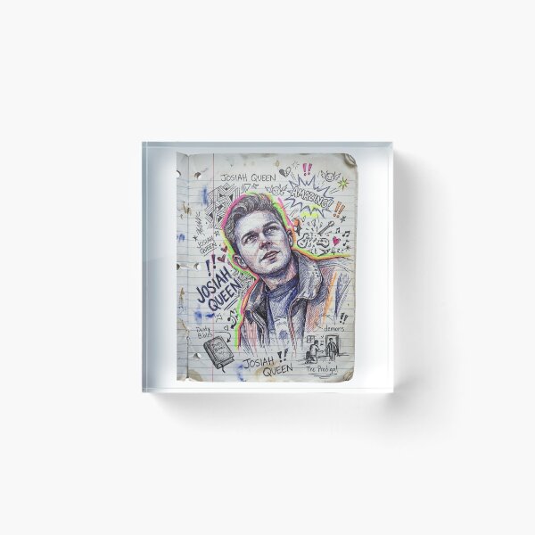 Item preview, Josiah queen music album cover art typography designed and sold by ARTeez⭐️⭐️⭐️⭐️⭐️.