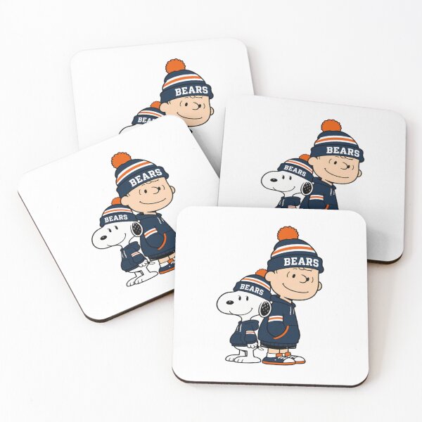Item preview, Chicago Bears Charlie Brown &amp; Snoopy - Go Bears designed and sold by MonteSorado.