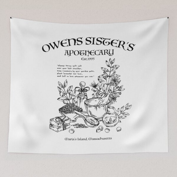 Item preview, Practical Magic Owens Sisters Apothecary Witchy Woman designed and sold by HassanBelkhair.
