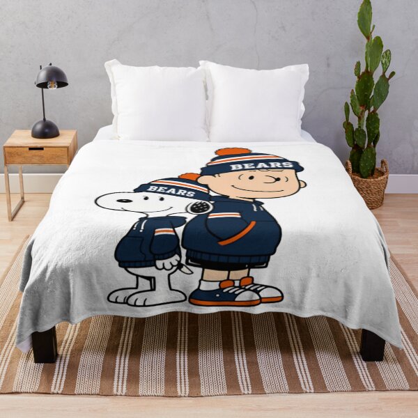 Item preview, Chicago Bears Charlie Brown & Snoopy - Go Bears designed and sold by MonteSorado.