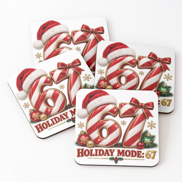 Item preview, Holiday Mode 67 Christmas Six Seven designed and sold by RØNI AI.