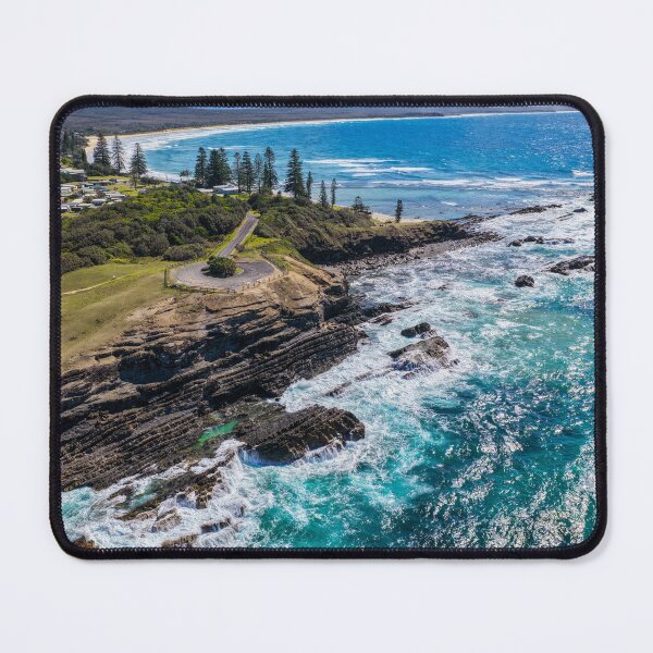 Item preview, Aerial View of Brooms Head Coastline Australia designed and sold by Southern Cross Lifestyle .