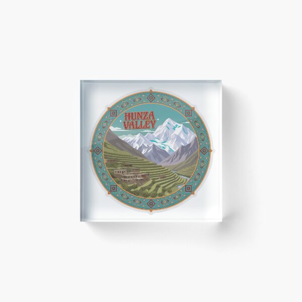 Item preview, Hunza Valley Pakistan Sticker designed and sold by Imaginarium of Chaos falcon88 .