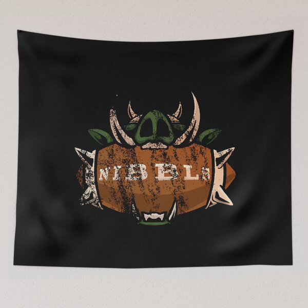 Item preview, Distressed Nibbles Logo designed and sold by judych0b.