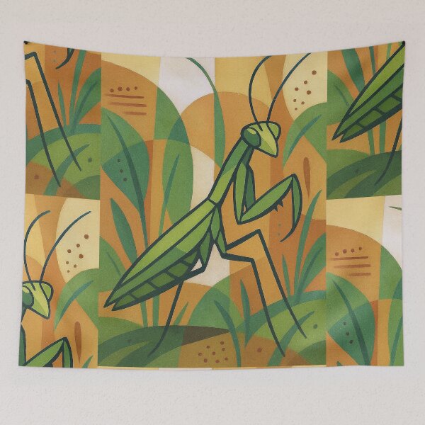Item preview, Mantis - a Geometric illustration. designed and sold by GalleryKauffeld.