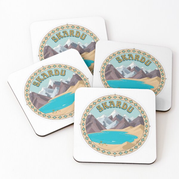 Item preview, Skardu Lake Pakistan Sticker designed and sold by Imaginarium of Chaos falcon88 .