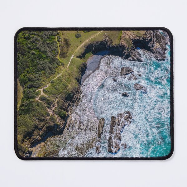 Item preview, Aerial View of Brooms Head Coastline Australia designed and sold by Southern Cross Lifestyle .