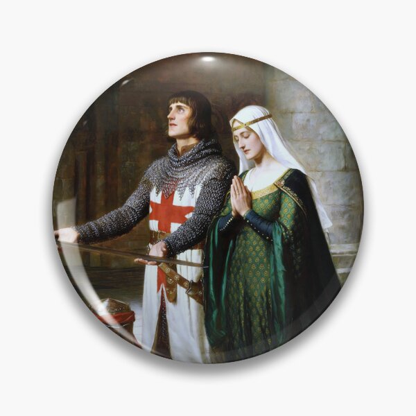 Item preview, The Dedication by Edmund Blair Leighton designed and sold by The Breathing Paint.