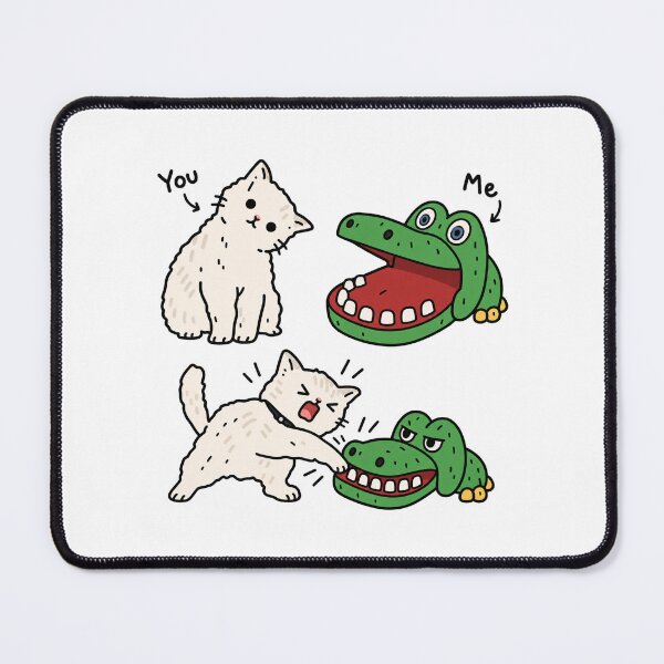 Item preview, You and Me Cat Crocodile Funny designed and sold by MonkiFlipp.