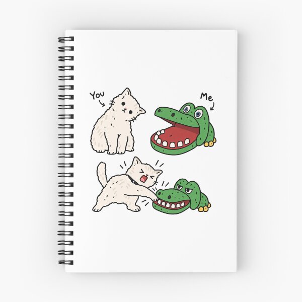 Item preview, You and Me Cat Crocodile Funny designed and sold by MonkiFlipp.