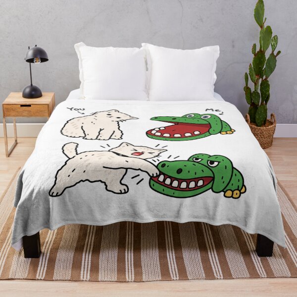Item preview, You and Me Cat Crocodile Funny designed and sold by MonkiFlipp.
