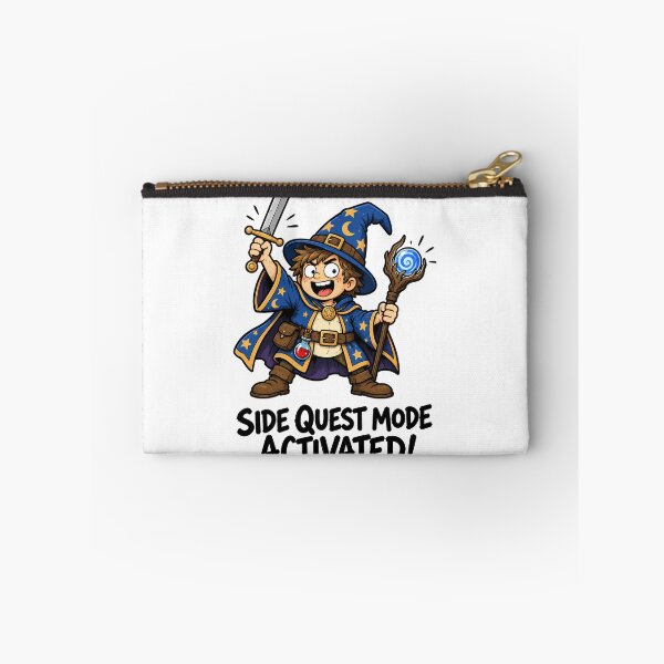 Item preview, Side Quest Mode Activated Funny Wizard Gamer Fantasy designed and sold by ShirtWreck.