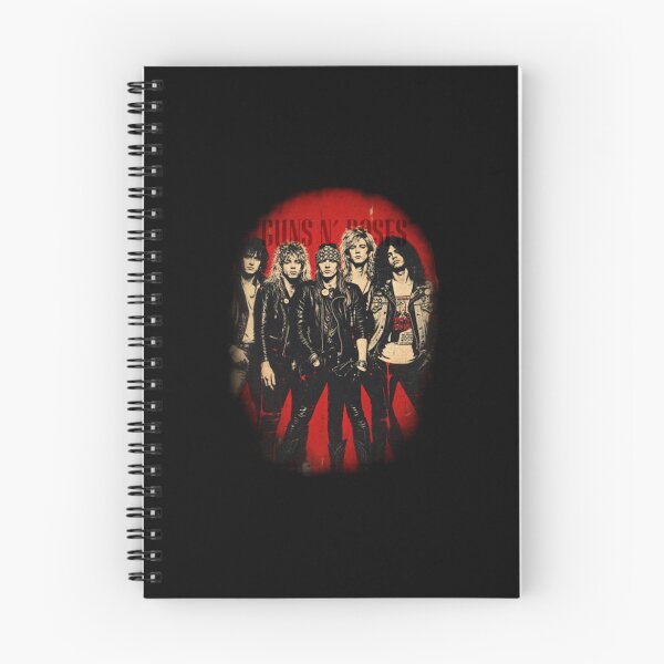 Item preview, Guns N Roses 1980s – Vintage Hard Rock Band Portrait designed and sold by MonteSorado.