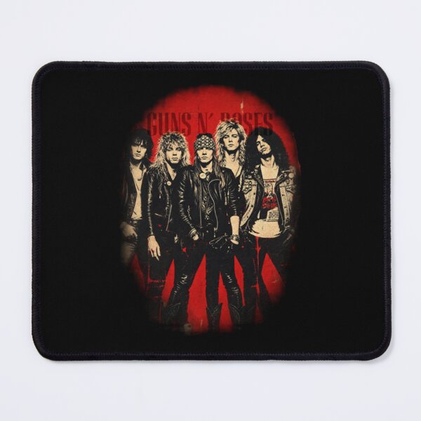 Item preview, Guns N Roses 1980s – Vintage Hard Rock Band Portrait designed and sold by MonteSorado.