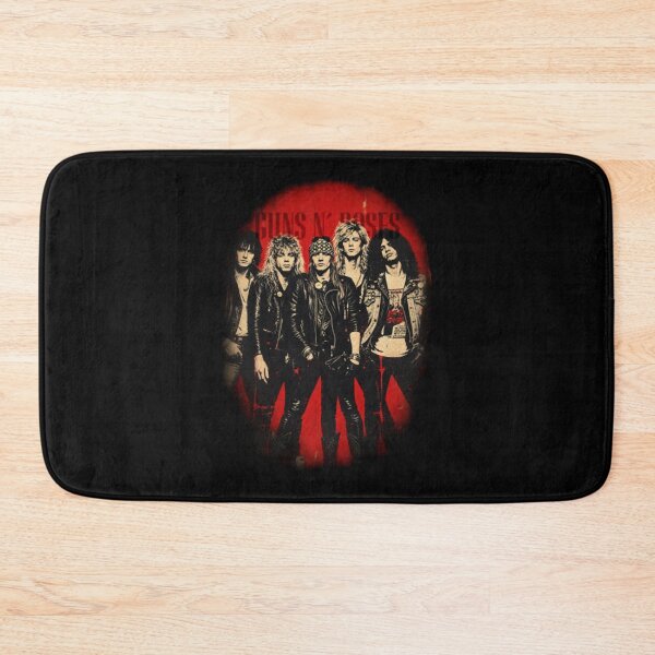 Item preview, Guns N Roses 1980s – Vintage Hard Rock Band Portrait designed and sold by MonteSorado.