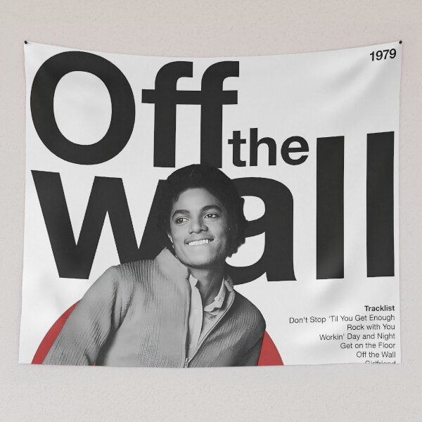 Item preview, MJ Ritmo Off the Wall 1979 designed and sold by NF Designs Studio DTF.