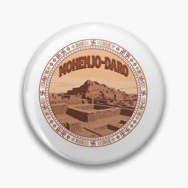 Item preview, Mohenjodaro Ruins Pakistan Sticker designed and sold by Imaginarium of Chaos falcon88 .