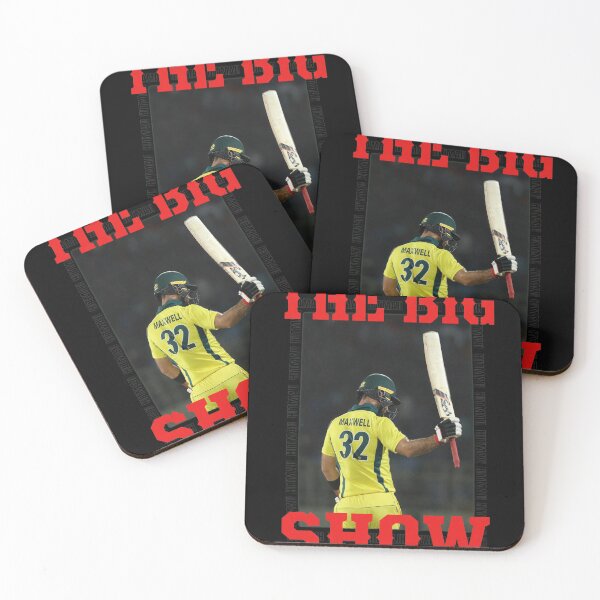 Item preview, Glenn Maxwell The Big Show Cricket Icon designed and sold by StantonHahn.