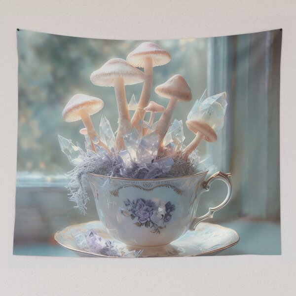 Item preview, Tea and Spores designed and sold by ONYX Pixee.