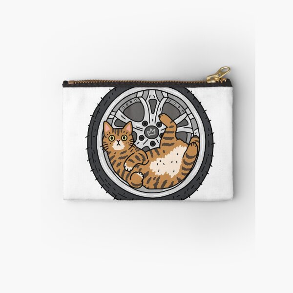 Item preview, Cat In The Wheel Funny Car Lover designed and sold by MonkiFlipp.