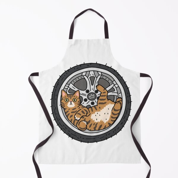 Item preview, Cat In The Wheel Funny Car Lover designed and sold by MonkiFlipp.