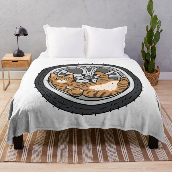 Item preview, Cat In The Wheel Funny Car Lover designed and sold by MonkiFlipp.