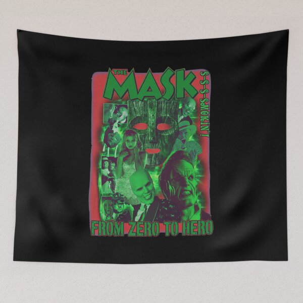 Item preview, The Mask Smokin Zero Hero Movie Collage designed and sold by StantonHahn.