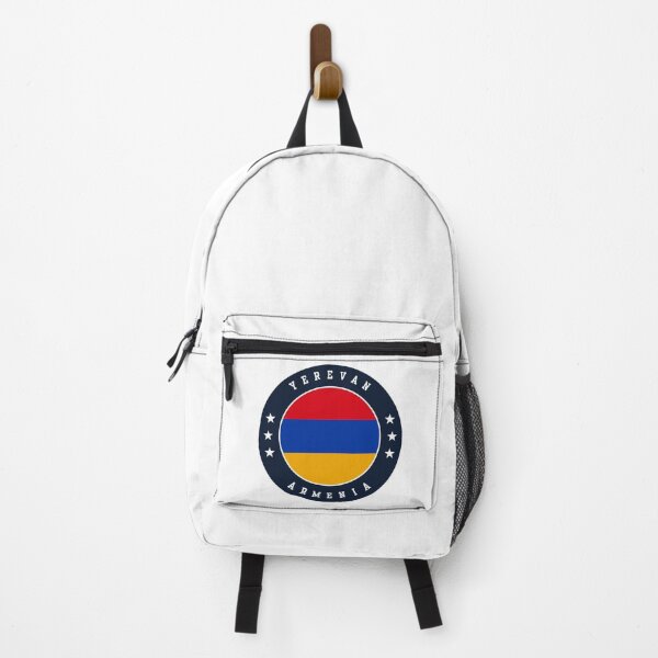 Item preview, Yerevan Armenia Armenian Flag Souvenir Round Badge Crest designed and sold by jeshands.