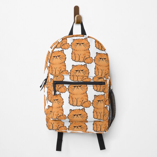 Item preview, Crookshanks Grumpy Orange Cat Illustration designed and sold by pixiedustpaint.
