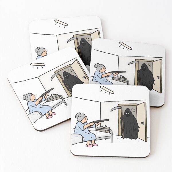 Item preview, Grandma's Home Defense Funny Halloween designed and sold by MonkiFlipp.