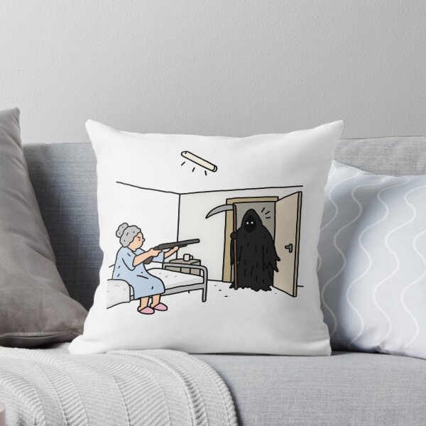 Item preview, Grandma's Home Defense Funny Halloween designed and sold by MonkiFlipp.