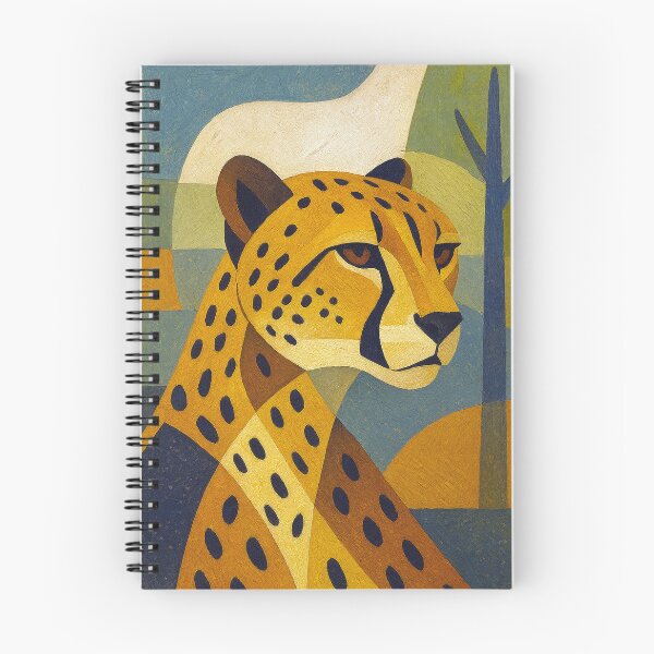 Item preview, Majestic Cheetah illustration – Big Cat Wall Art designed and sold by GalleryKauffeld.