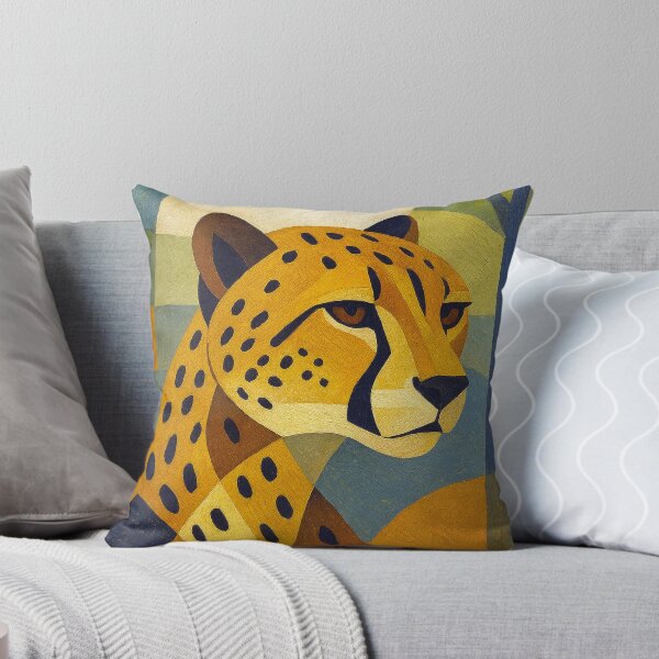 Item preview, Majestic Cheetah illustration – Big Cat Wall Art designed and sold by GalleryKauffeld.