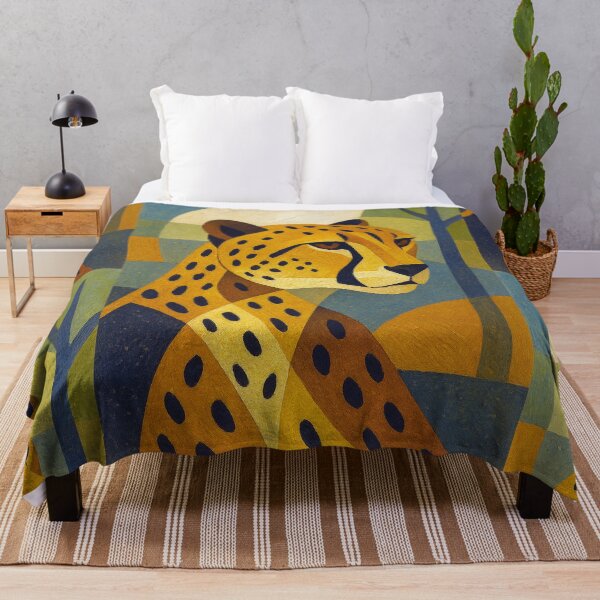 Item preview, Majestic Cheetah illustration – Big Cat Wall Art designed and sold by GalleryKauffeld.