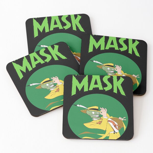 Item preview, The Mask Character Retro Cartoon Style Green Circle designed and sold by StantonHahn.