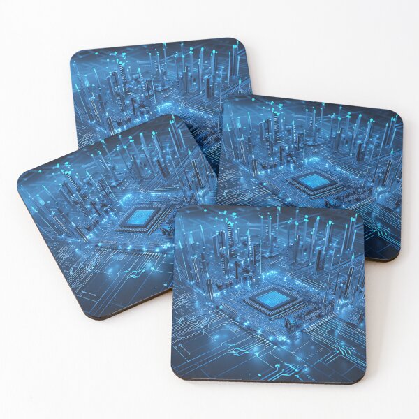 Item preview, Silicon Metropolis designed and sold by ONYX Pixee.