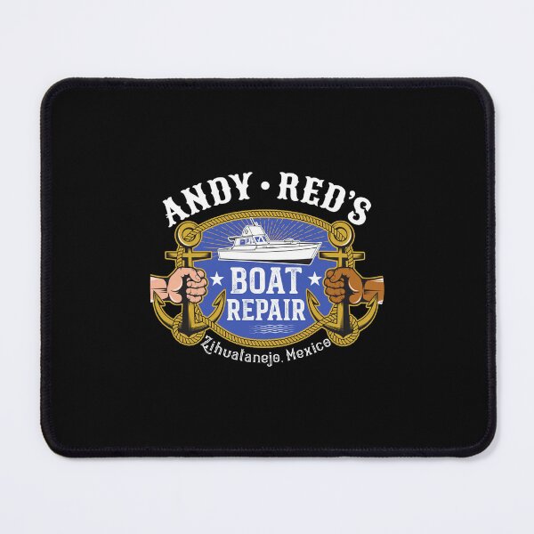 Item preview, Andy Red's Boat Repair Zihuatanejo Mexico Emblem designed and sold by StantonHahn.