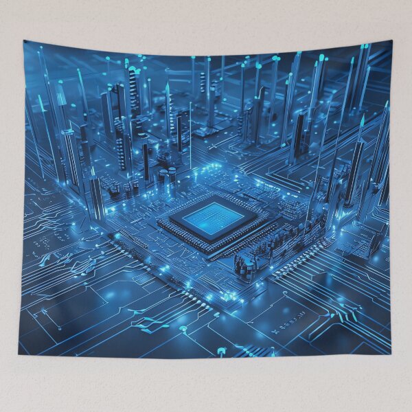 Item preview, Silicon Metropolis designed and sold by ONYX Pixee.