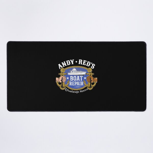 Item preview, Andy Red's Boat Repair Zihuatanejo Mexico Emblem designed and sold by StantonHahn.