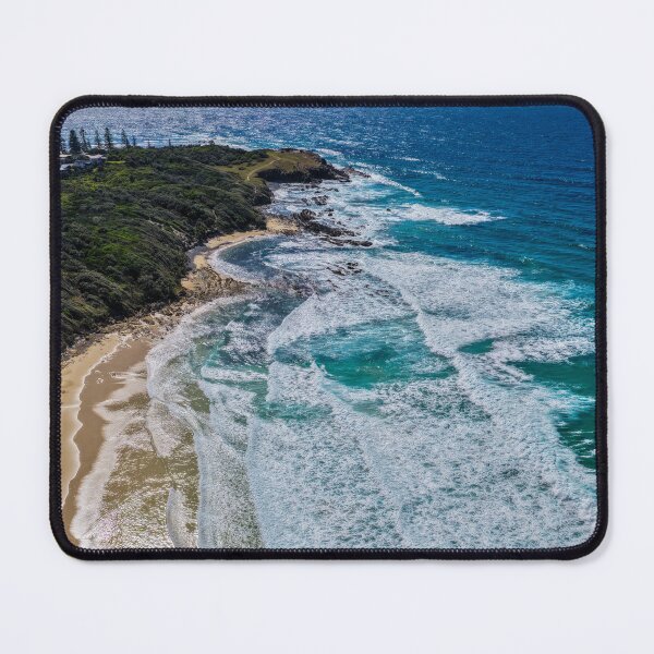 Item preview, Aerial View of Brooms Head Coastline Australia designed and sold by Southern Cross Lifestyle .