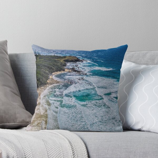 Item preview, Aerial View of Brooms Head Coastline Australia designed and sold by Southern Cross Lifestyle .