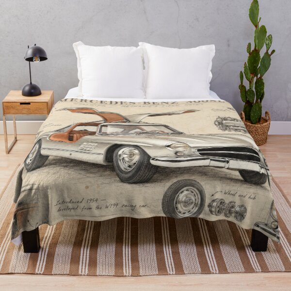 Item preview, Mercedes-Benz 300SL Gullwing – Mechanic’s Field Notes designed and sold by Russell Thorne.