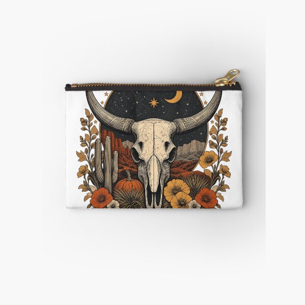 Item preview, Vintage Western Longhorn Skull Halloween designed and sold by kobsana.