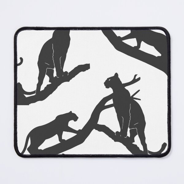 Item preview, ​Black Panthers Pattern in Tree Branches designed and sold by DreamyLayer.