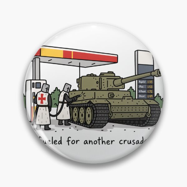 Item preview, Fueled for Another Crusade designed and sold by MonkiFlipp.