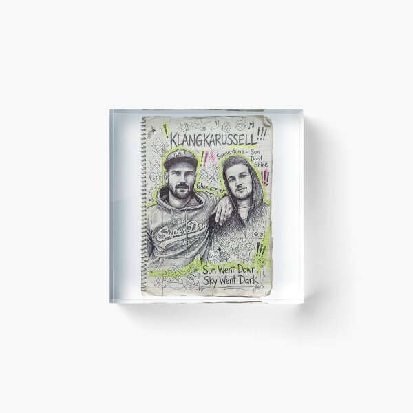 Item preview, Klangkarussell music album cover art typography designed and sold by ARTeez⭐️⭐️⭐️⭐️⭐️.
