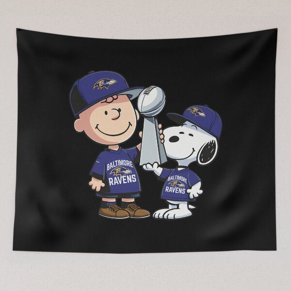 Item preview, Baltimore Football Victory Snoopy designed and sold by GiftofRandomnes.